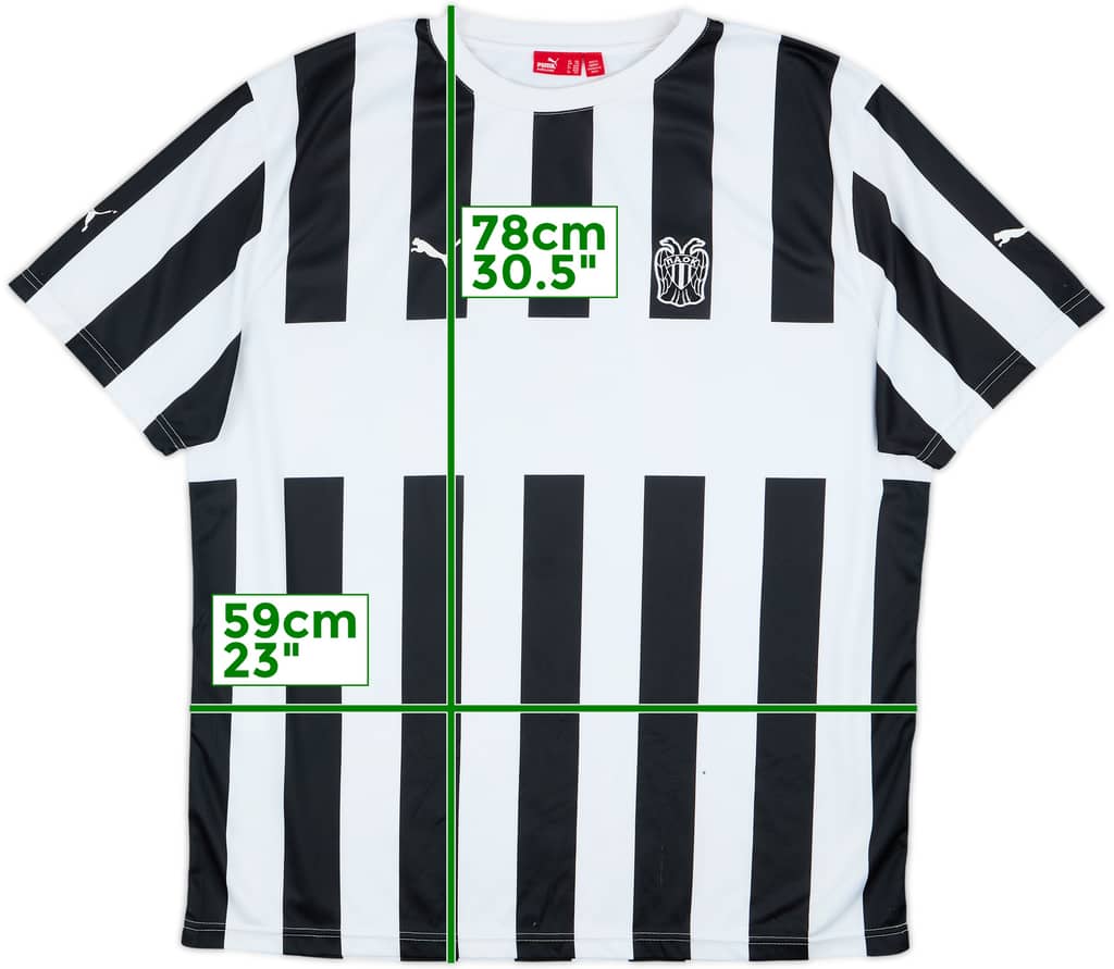 2006-07 PAOK Home Shirt - 7/10 - (XXL)