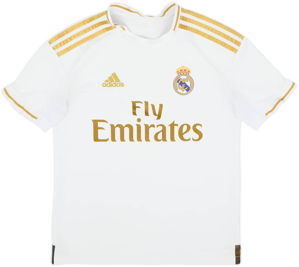 2019-20 Real Madrid Home Shirt - 8/10 - (L.Boys)
