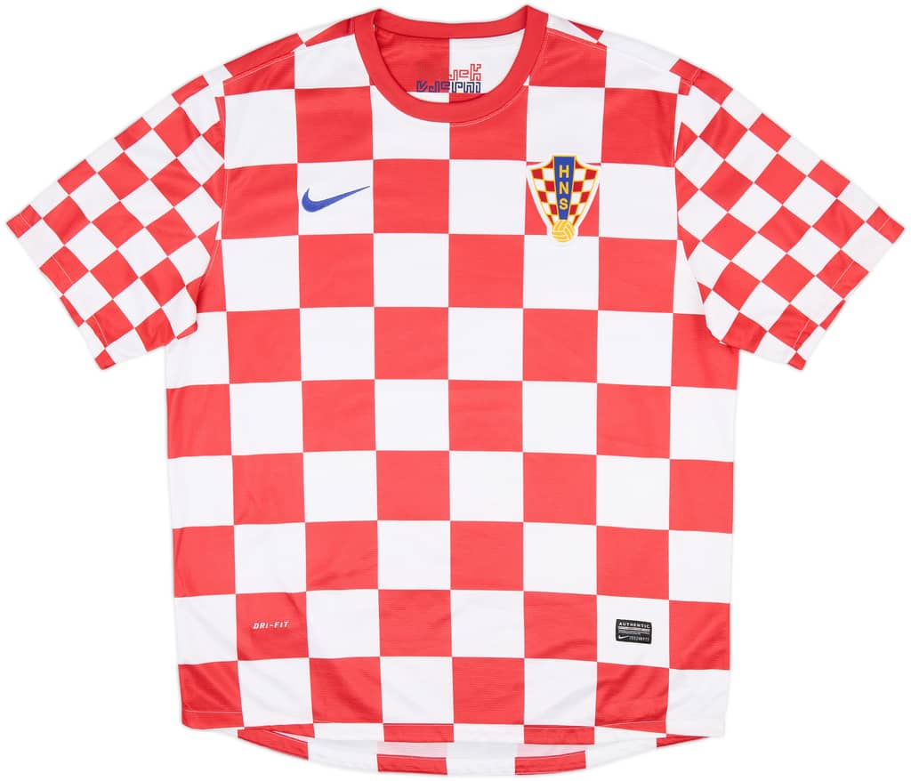 2012-14 Croatia Home Shirt - 9/10 - (XL)