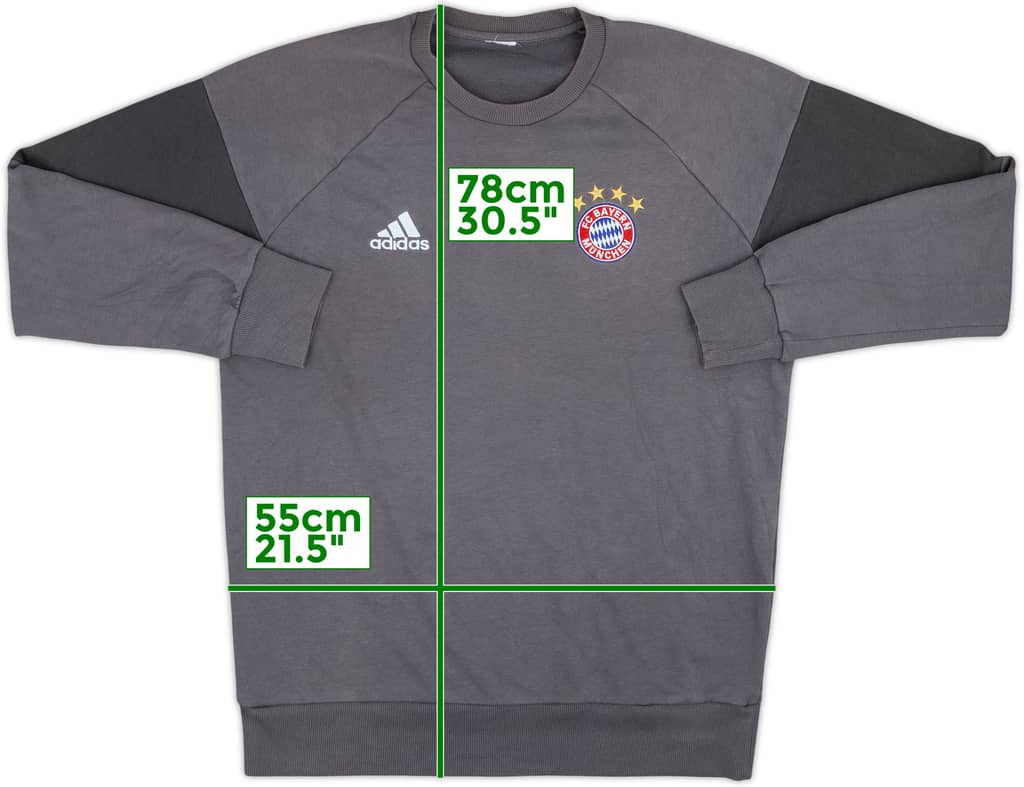2010-11 Bayern Munich adidas Sweat Top - 5/10 - (XL)