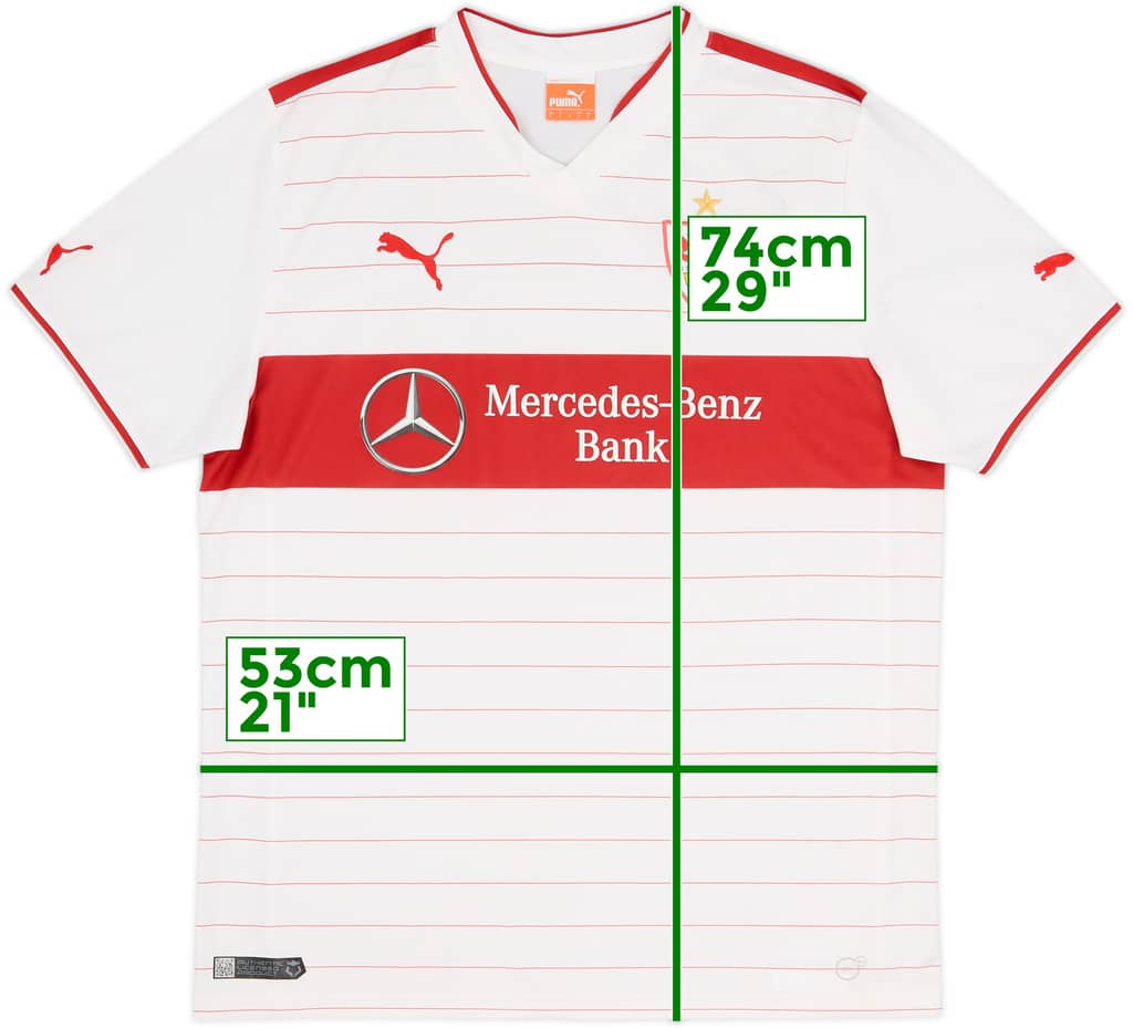 2013-14 Stuttgart Home Shirt - 6/10 - (L)