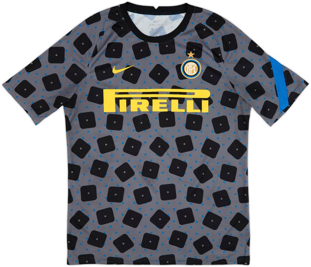 2020-21 Inter de Milán Nike Camiseta de Entrenamiento - 8/10 - (L)