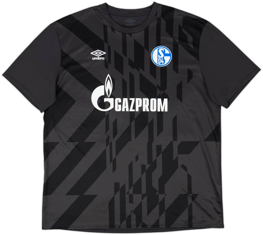 2019-20 Schalke Umbro Training Shirt - 8/10 - (4XL)