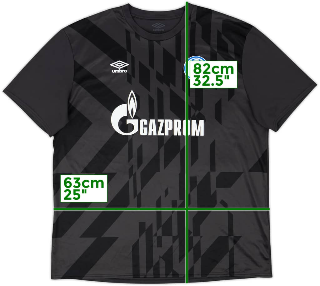 2019-20 Schalke Umbro Training Shirt - 8/10 - (4XL)