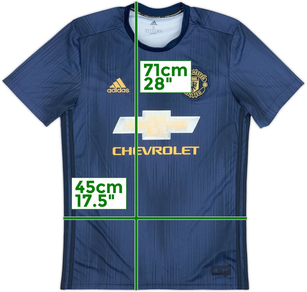 2018-19 Manchester United Third Shirt - 4/10 - (S)