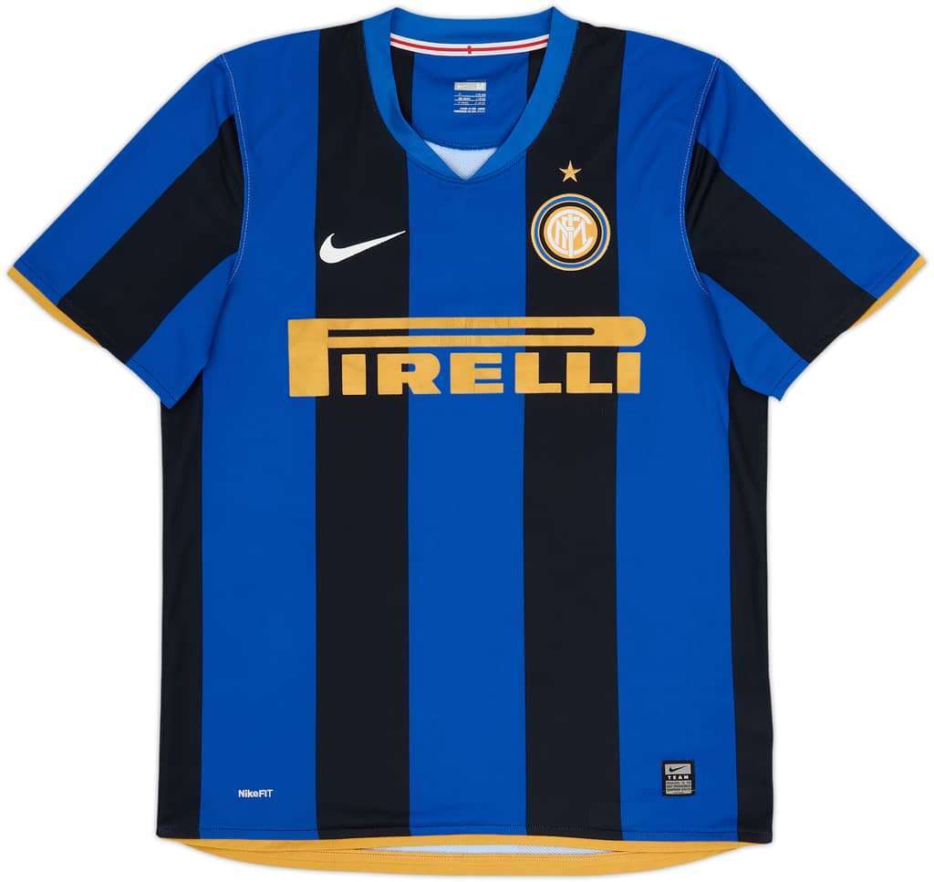2008-09 Inter Milan Home Shirt - 7/10 - (M)