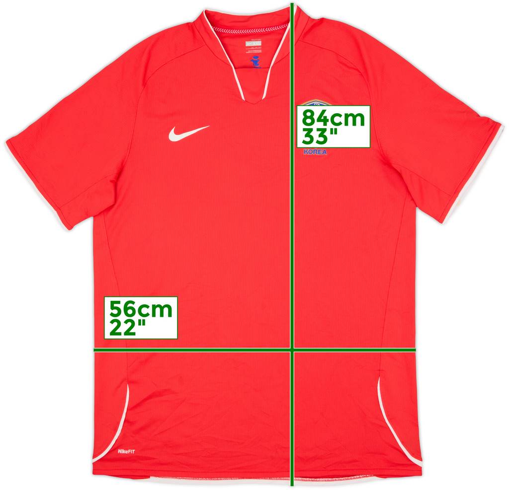 Camiseta de local de South Korea 2008-10 - 6/10 - (XXL)