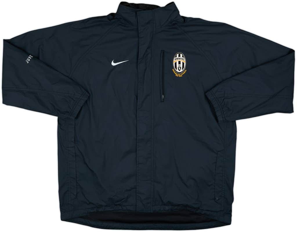 2003-04 Juventus Nike Hooded Rain Jacket - 8/10 - (L)