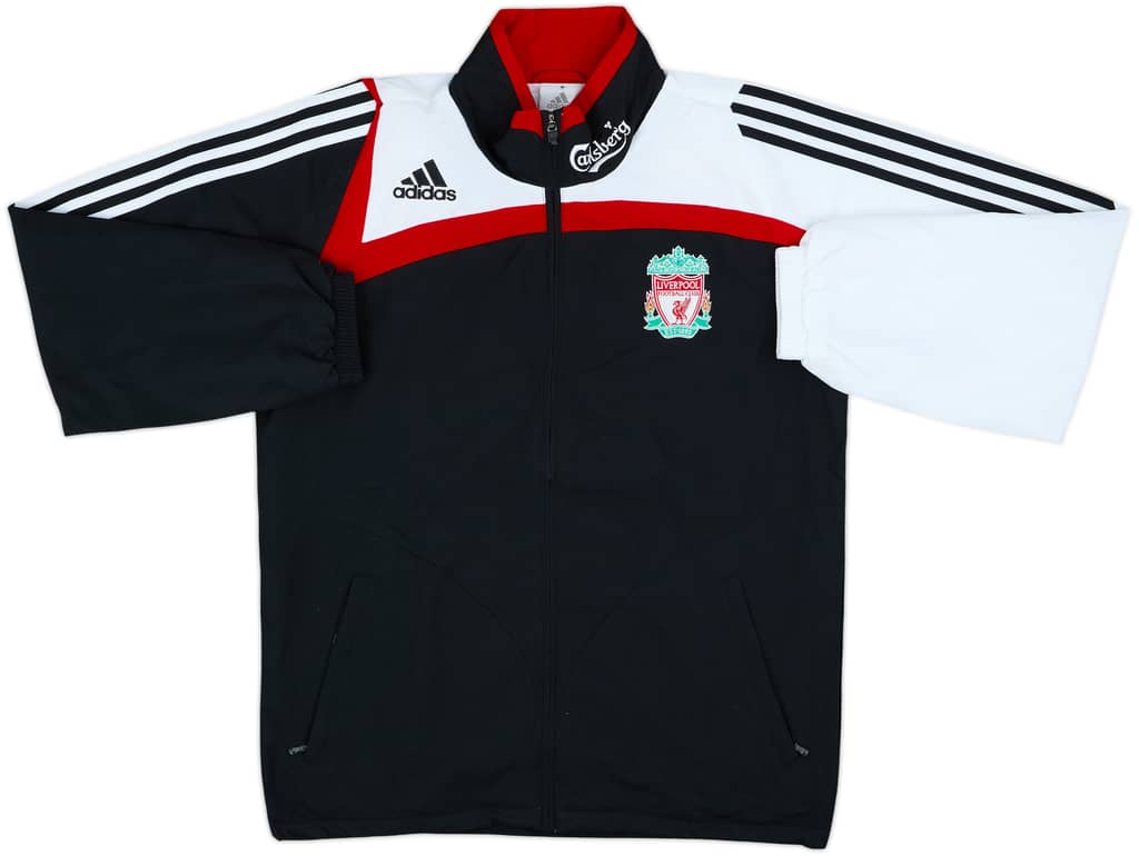 2007-08 Liverpool adidas Track Jacket - 8/10 - (M)