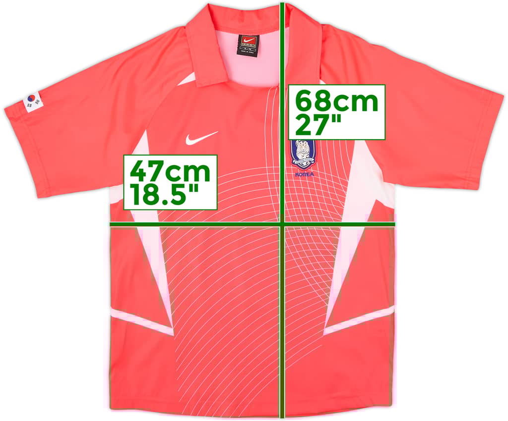 2002-03 South Korea Home Shirt - 9/10 - (M.Boys)