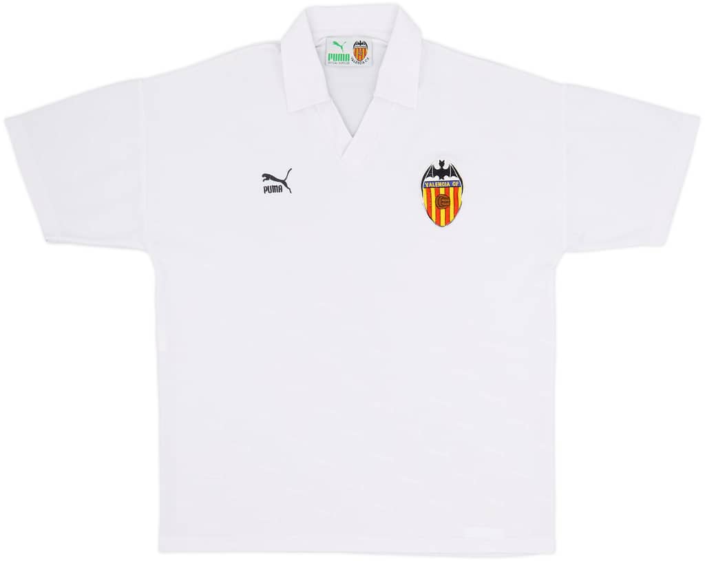1990-92 Valencia Home Shirt - 10/10 - (L/XL)