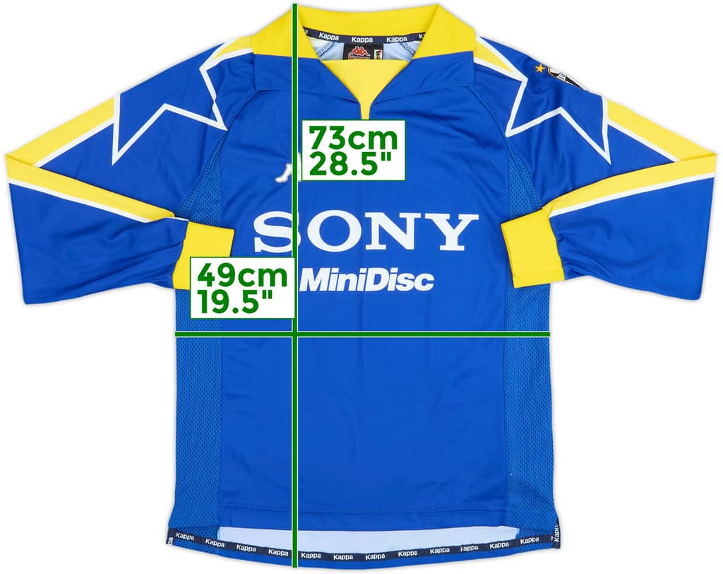 1997-98 Juventus Tercera Camiseta Manga Larga - 8/10 - (S)