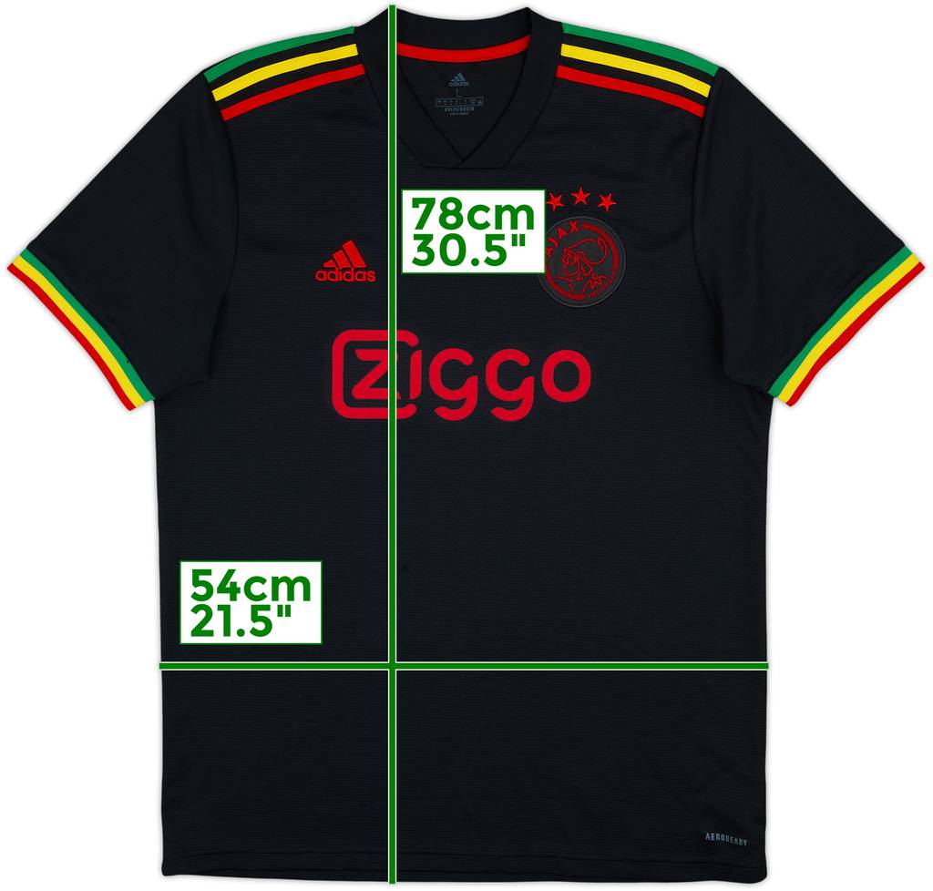 2021-22 Ajax Third Shirt - 8/10 - (L)