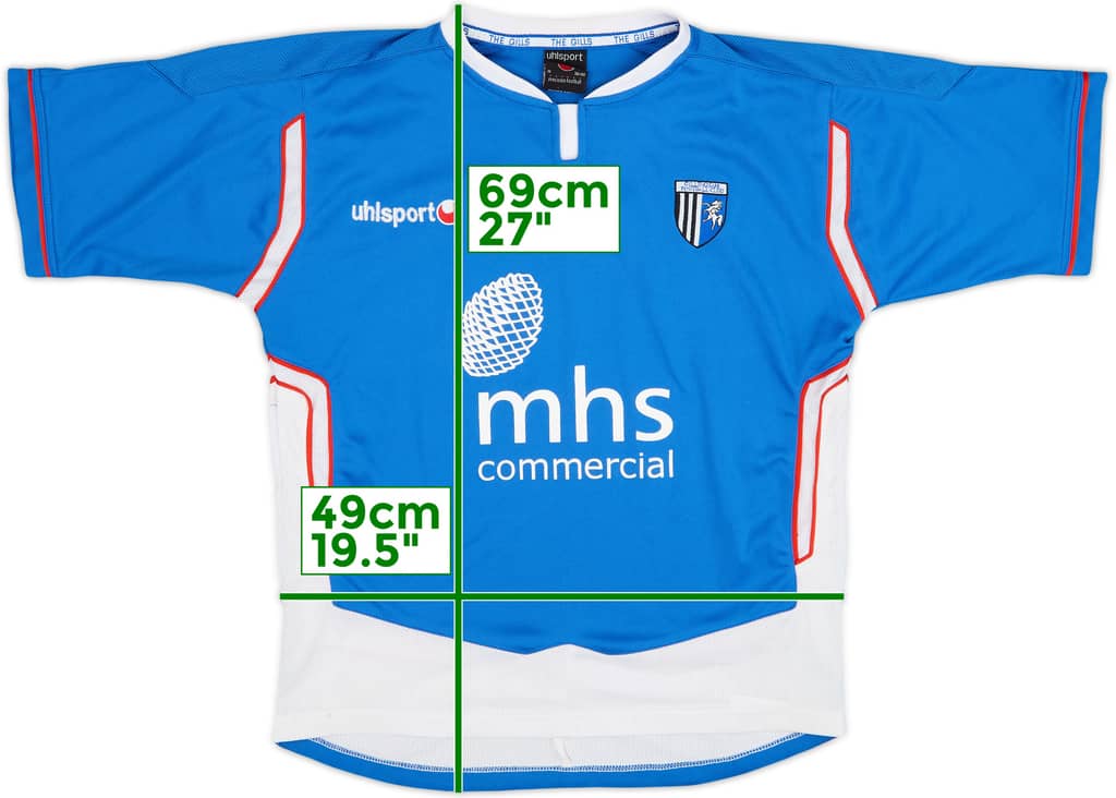 2006-07 Gillingham Home Shirt - 8/10 - (M)