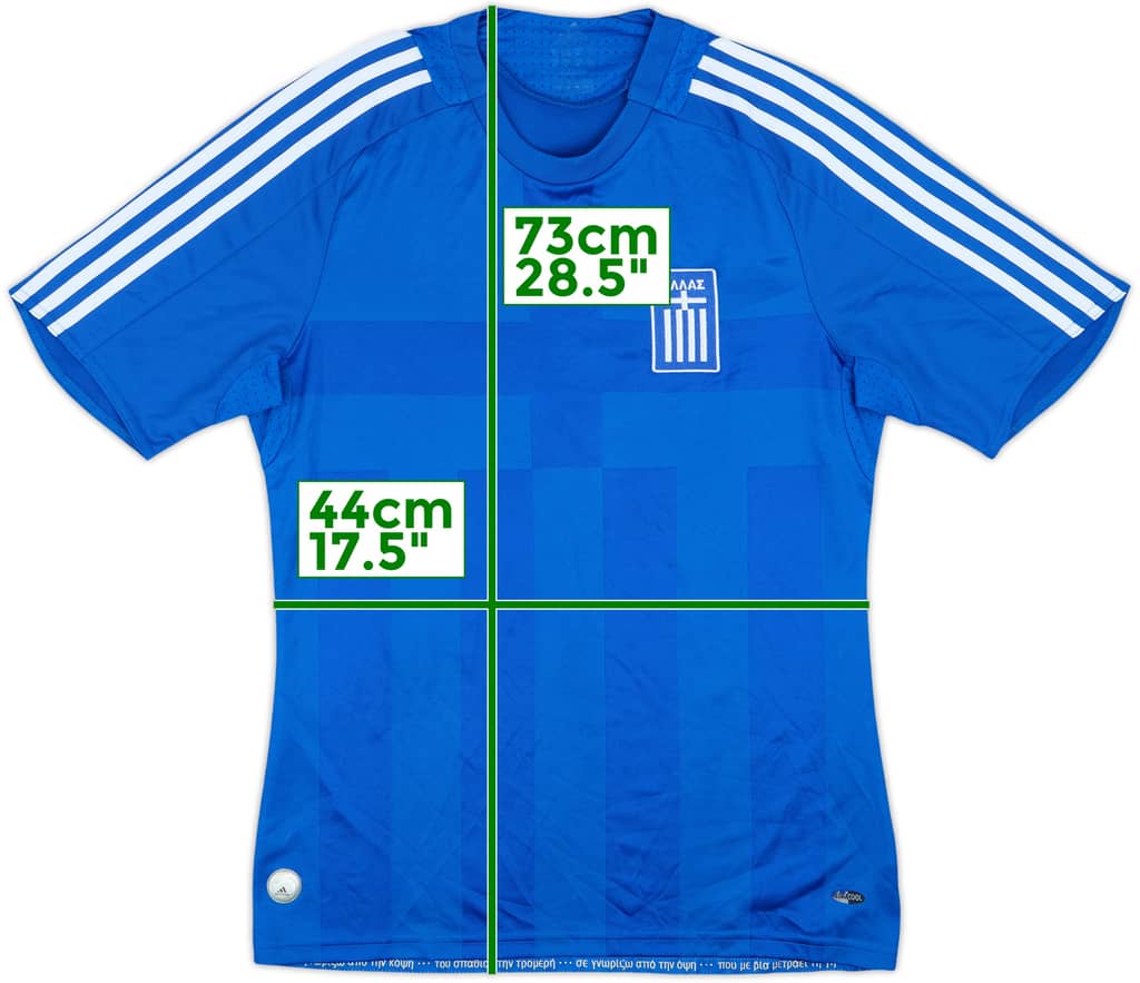 2008-09 Greece Home Shirt - 8/10 - (S)