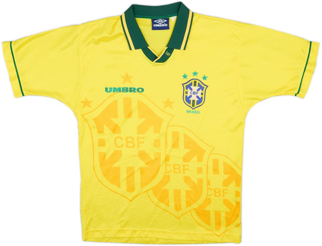 1994 Brazil Home Shirt - 5/10 - (L)