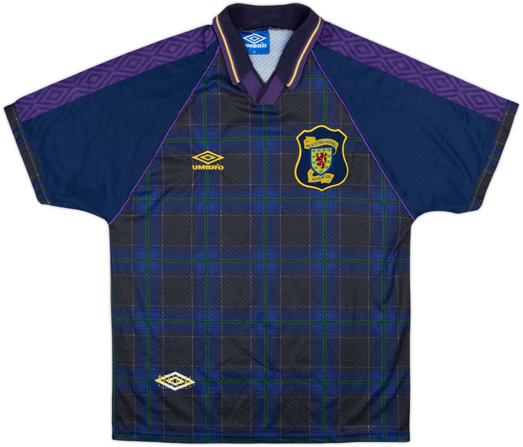 1994-96 Scotland Home Shirt - 8/10 - (M)