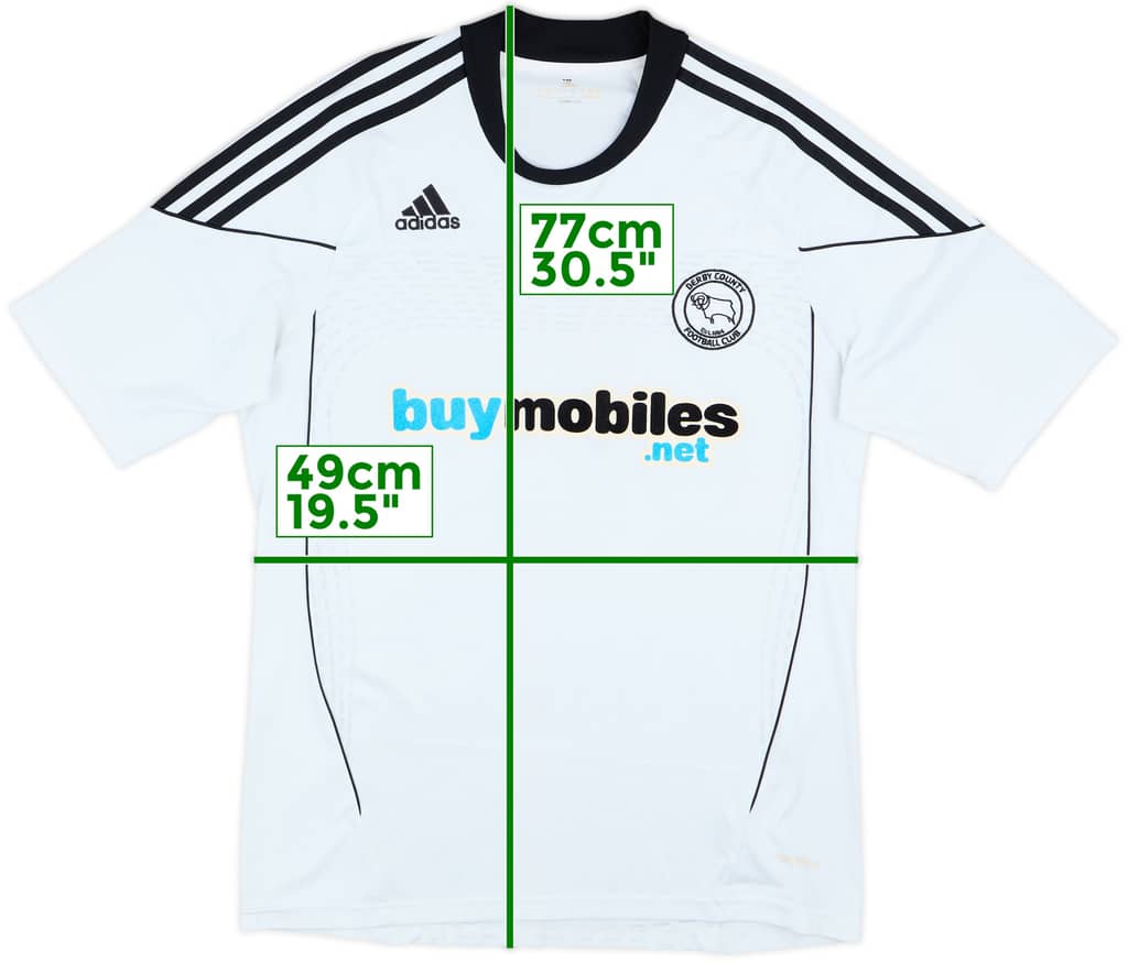 2010-11 Derby County Home Shirt - 8/10 - (L)