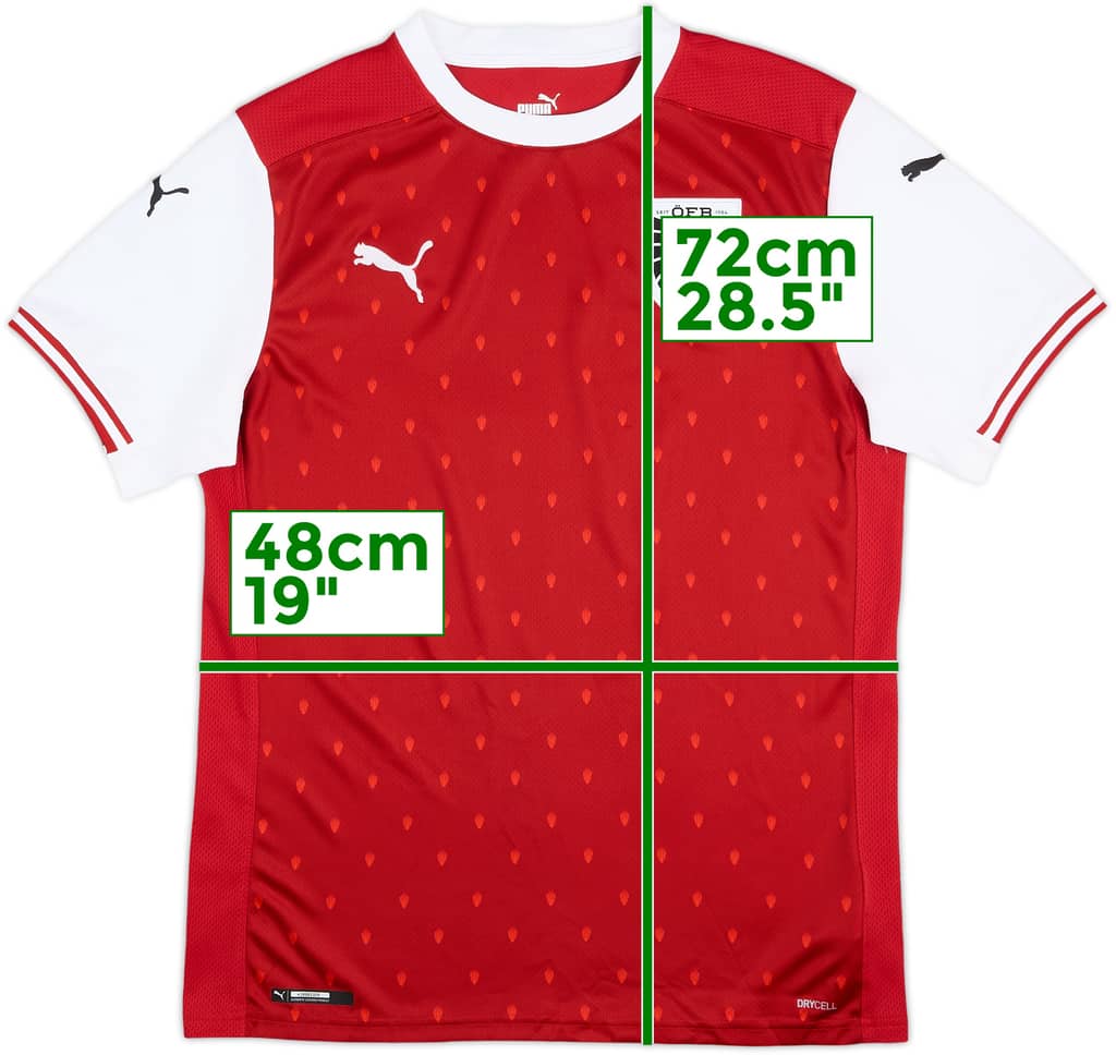 2020-22 Austria Home Shirt - 9/10 - (M)
