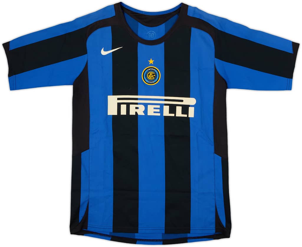 2005-06 Inter Milan Home Shirt - 8/10 - (L.Boys)