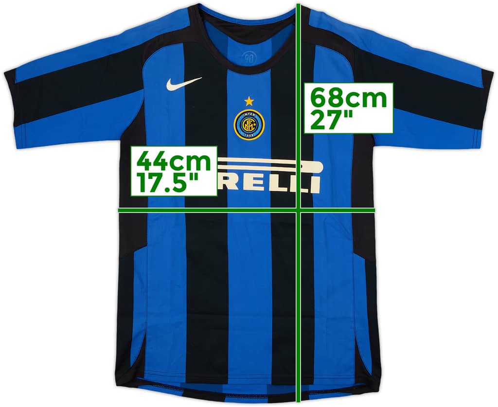 2005-06 Inter Milan Home Shirt - 8/10 - (L.Boys)