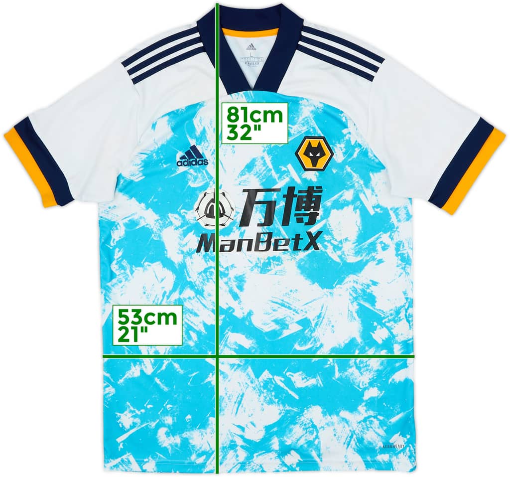 2020-21 Wolves Away Shirt - 8/10 - (L)