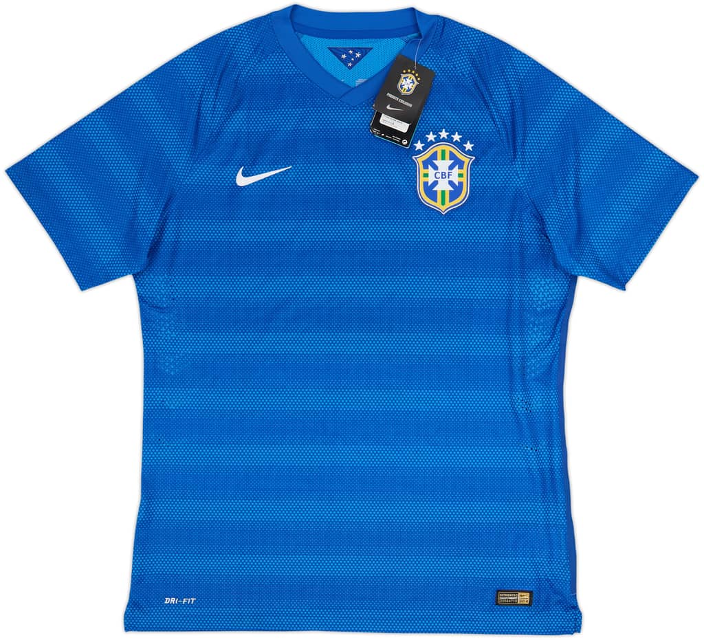 2014-15 Brazil Authentic Away Shirt (XL)