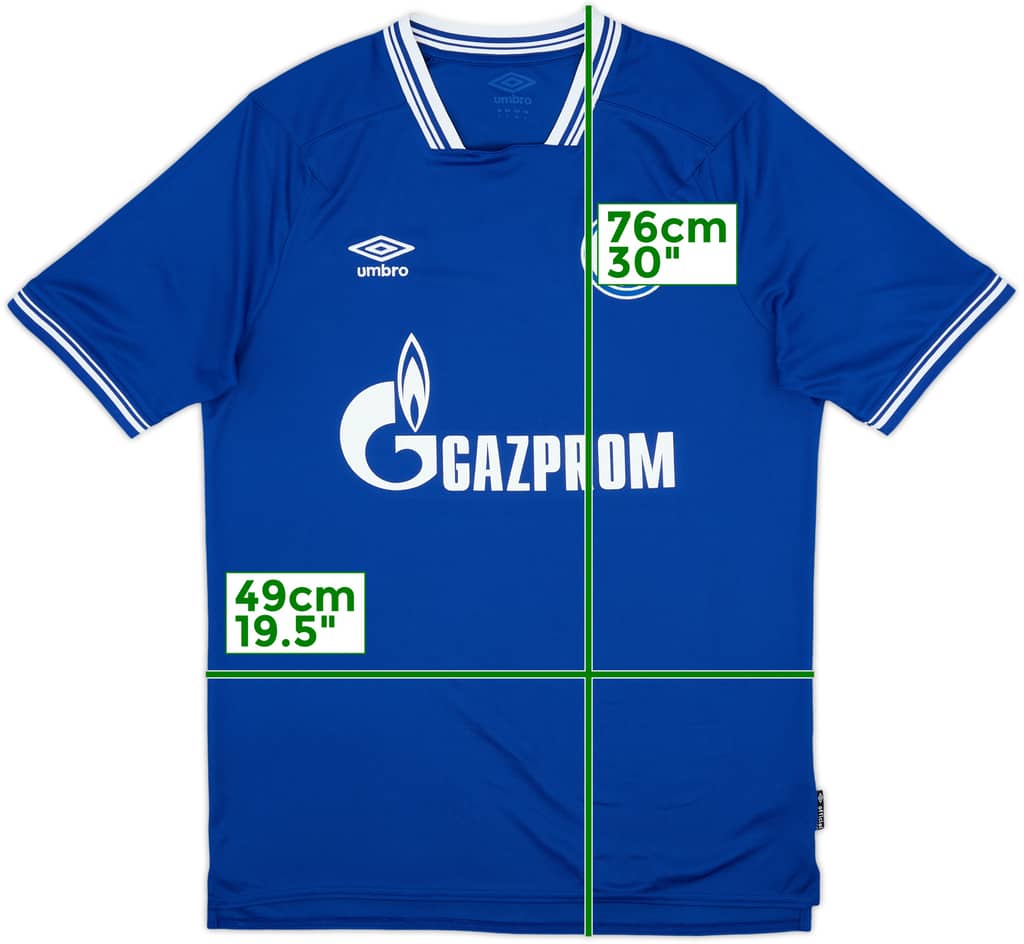 2020-21 Schalke Camiseta Local - 9/10 - (L)