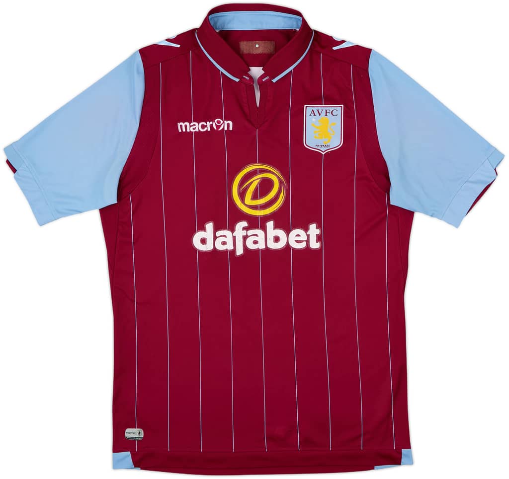 Camiseta de local del Aston Villa 2014-15 - 5/10 - (M)