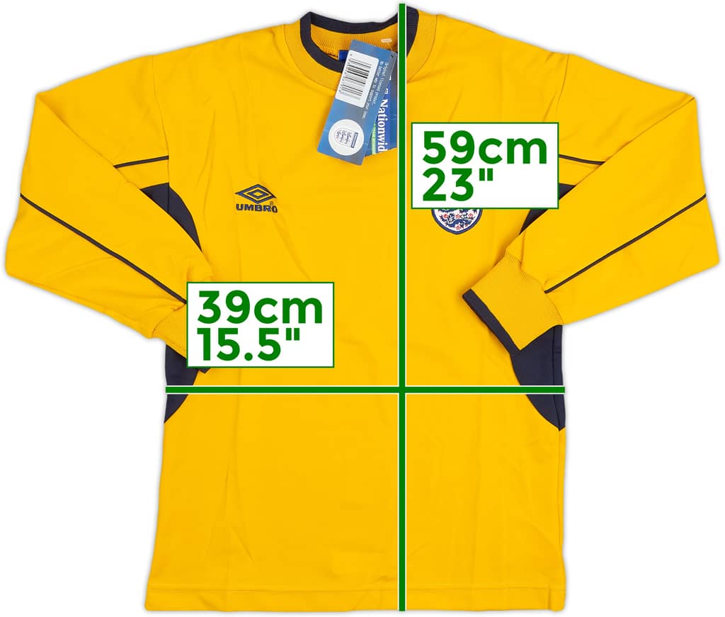 1999-01 England GK Shirt (S.Boys)