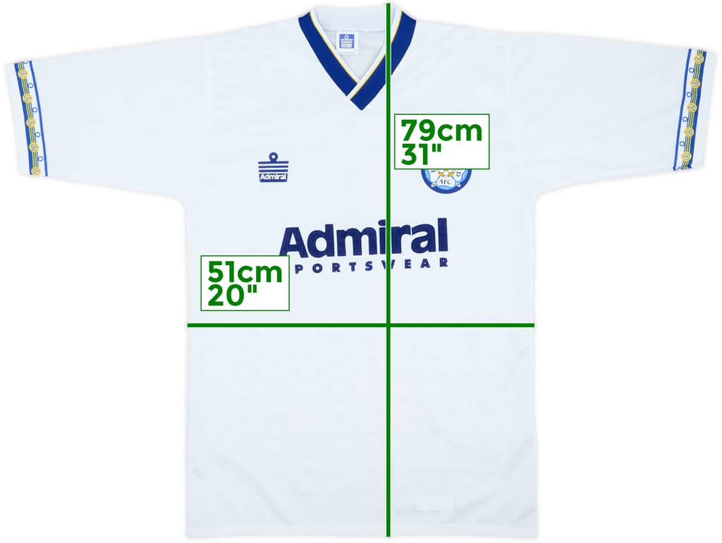 1992-93 Leeds United Home Shirt - 10/10 - (M)