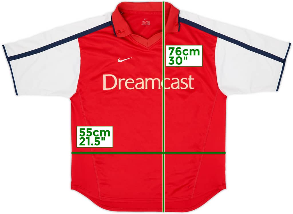 2000-02 Arsenal Home Shirt - 4/10 - (L)
