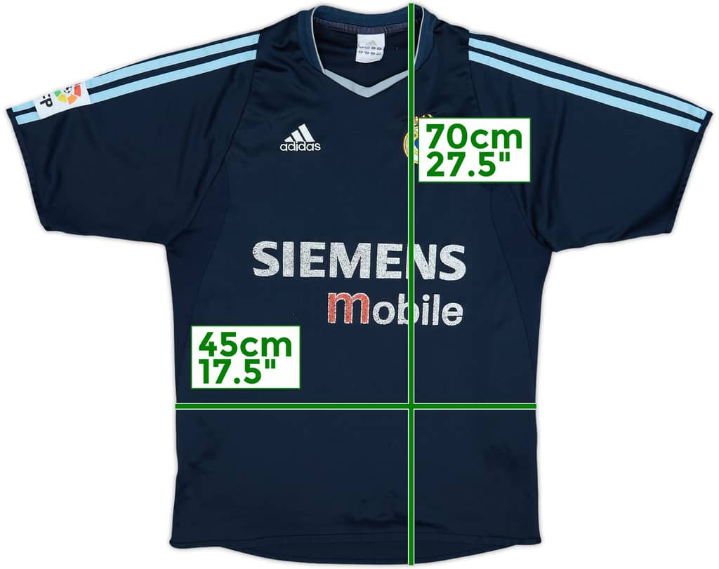 2003-04 Real Madrid Away Shirt - 4/10 - (S)