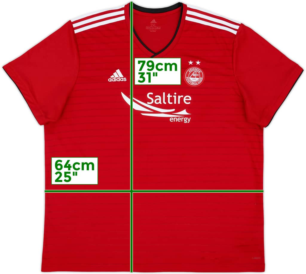 2018-19 Aberdeen Home Shirt - 7/10 - (XXL)