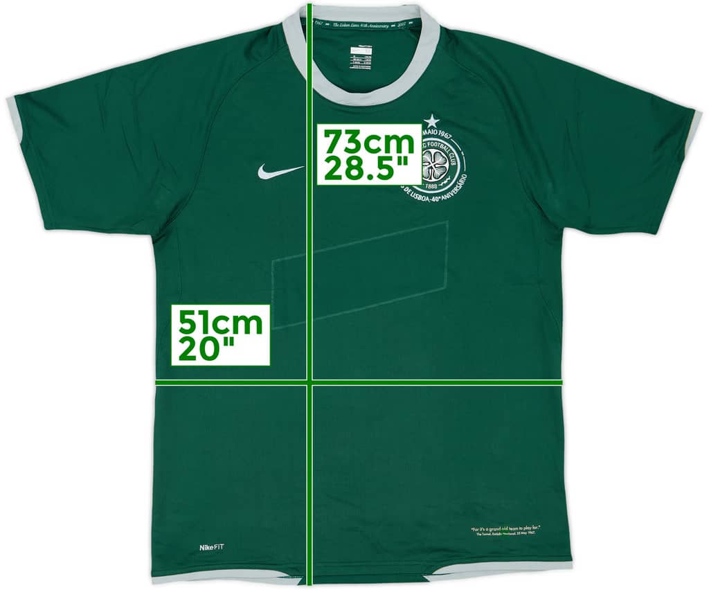 2007-08 Celtic Away Shirt - 4/10 - (M)