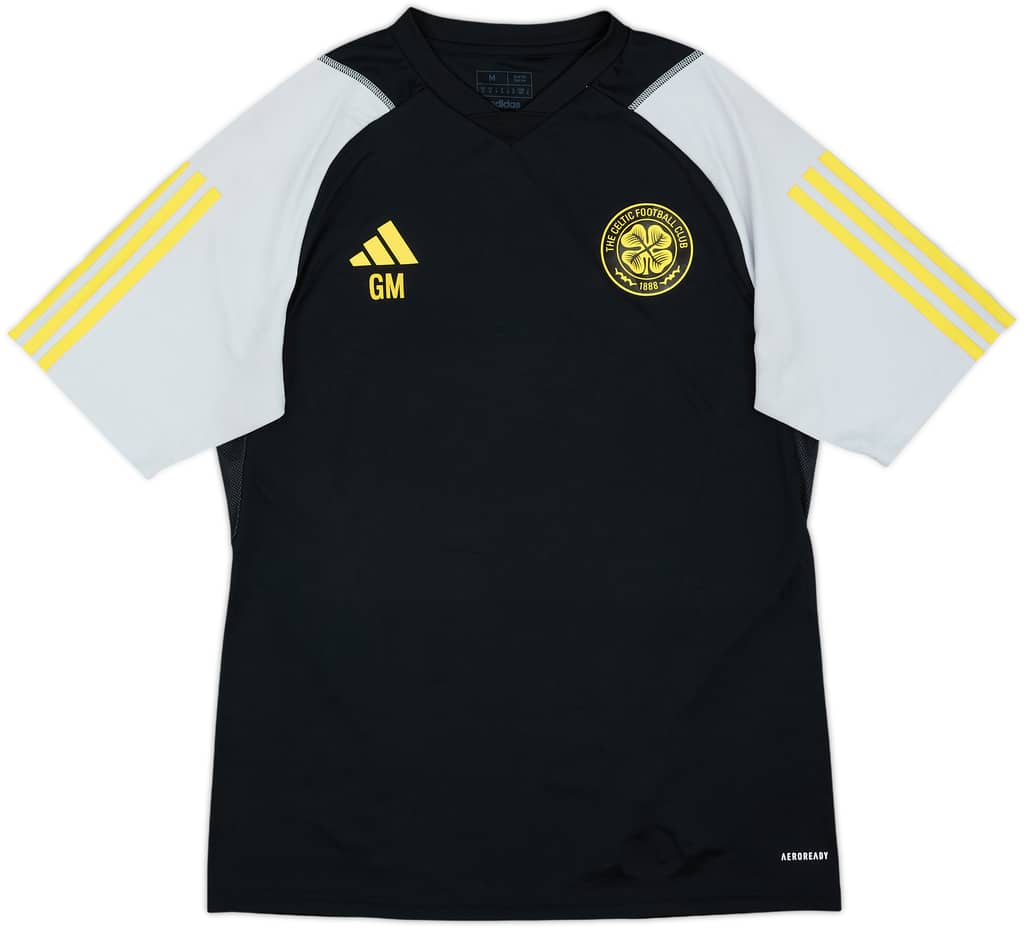 2023-24 Celtic Staff Issue adidas Training Shirt GM - 9/10 - (M)