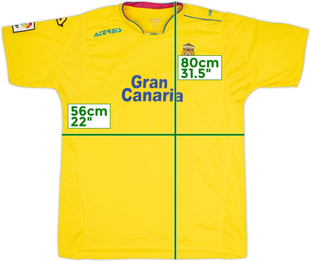 2015-16 Las Palmas Home Shirt - 8/10 - (XXL)