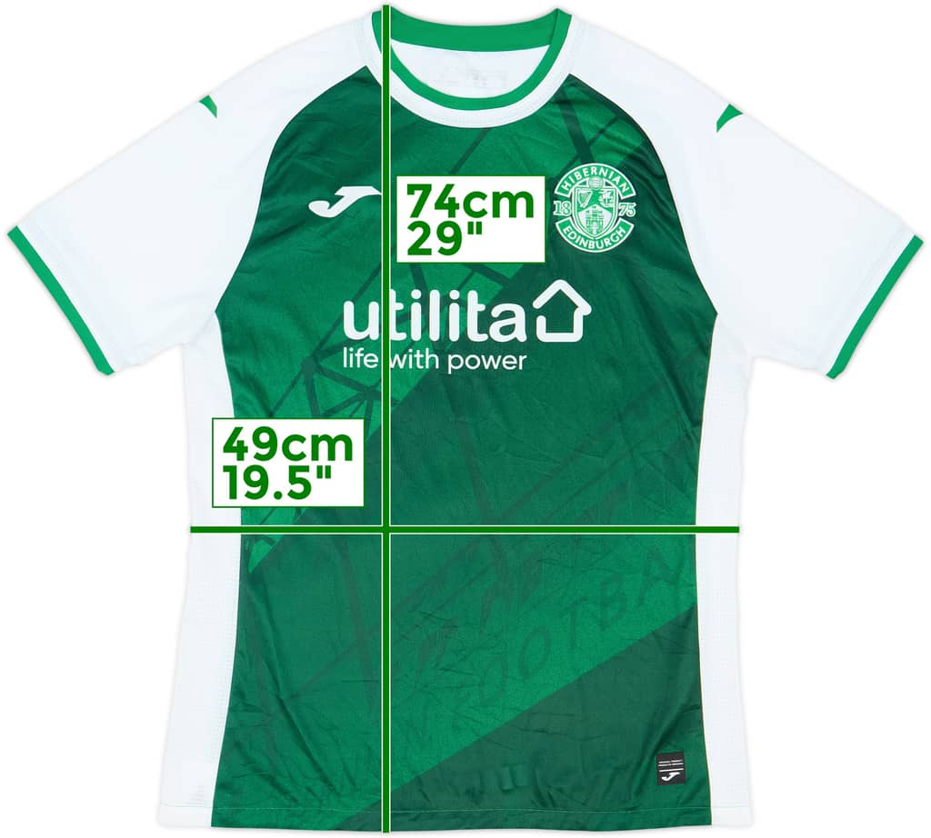 2022-23 Hibernian Home Shirt - 8/10 - (L)