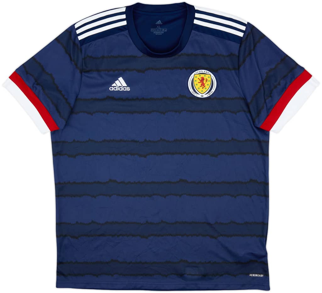 2020-22 Scotland Home Shirt - 9/10 - (XL)