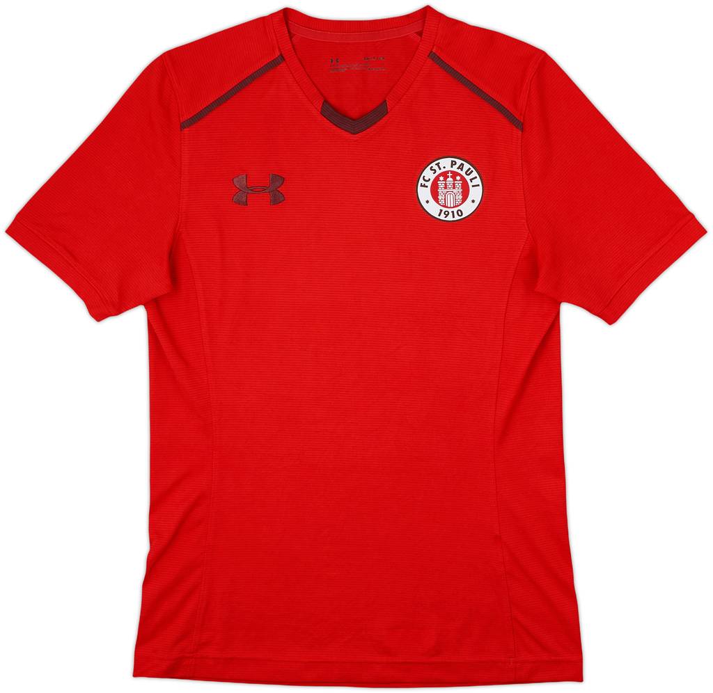 2017-18 St Pauli Under Armour Training Shirt - 10/10 - (S)