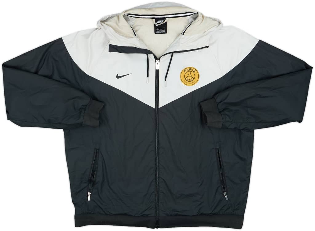 2018-19 Paris Saint-Germain Nike Hooded Track Jacket - 8/10 - (XL)