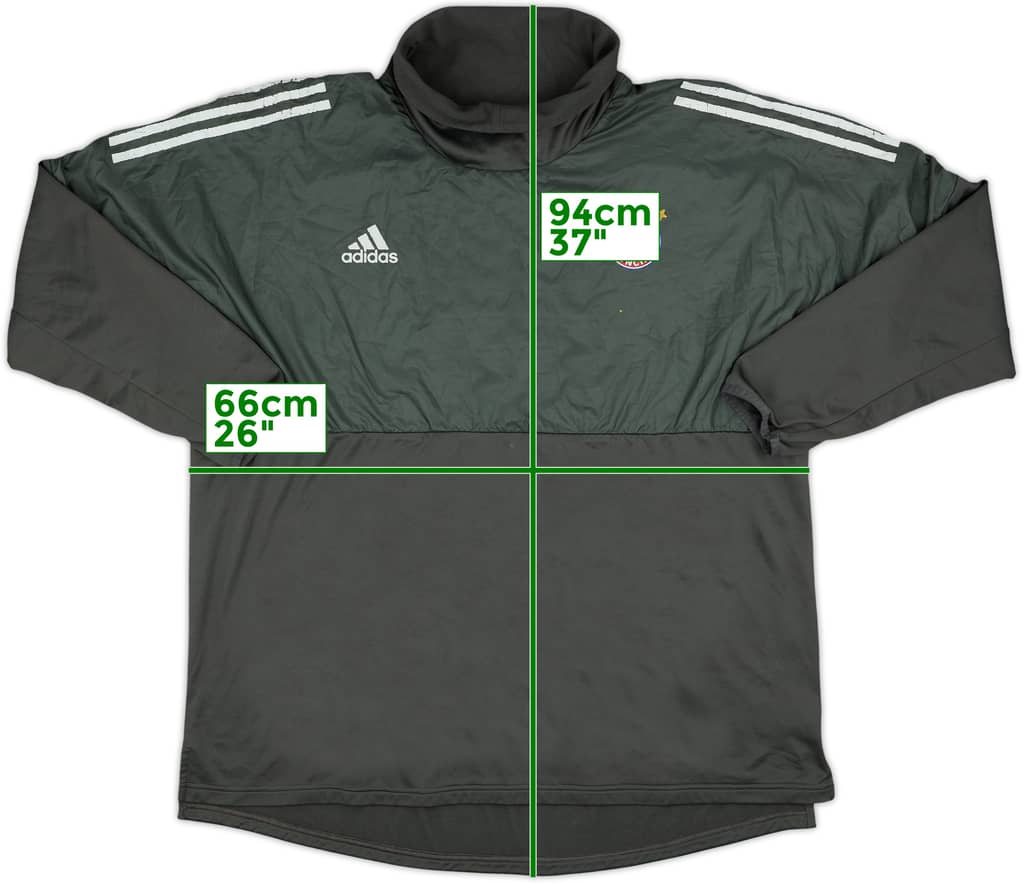 2017-18 Bayern Munich adidas Drill Top - 5/10 - (XXL)