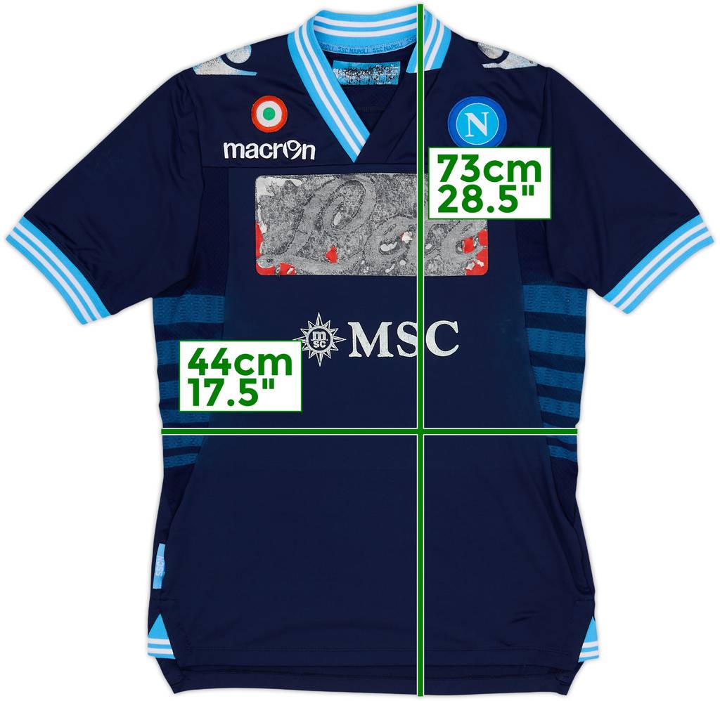 2012-13 Napoli Away Shirt - 4/10 - (L)