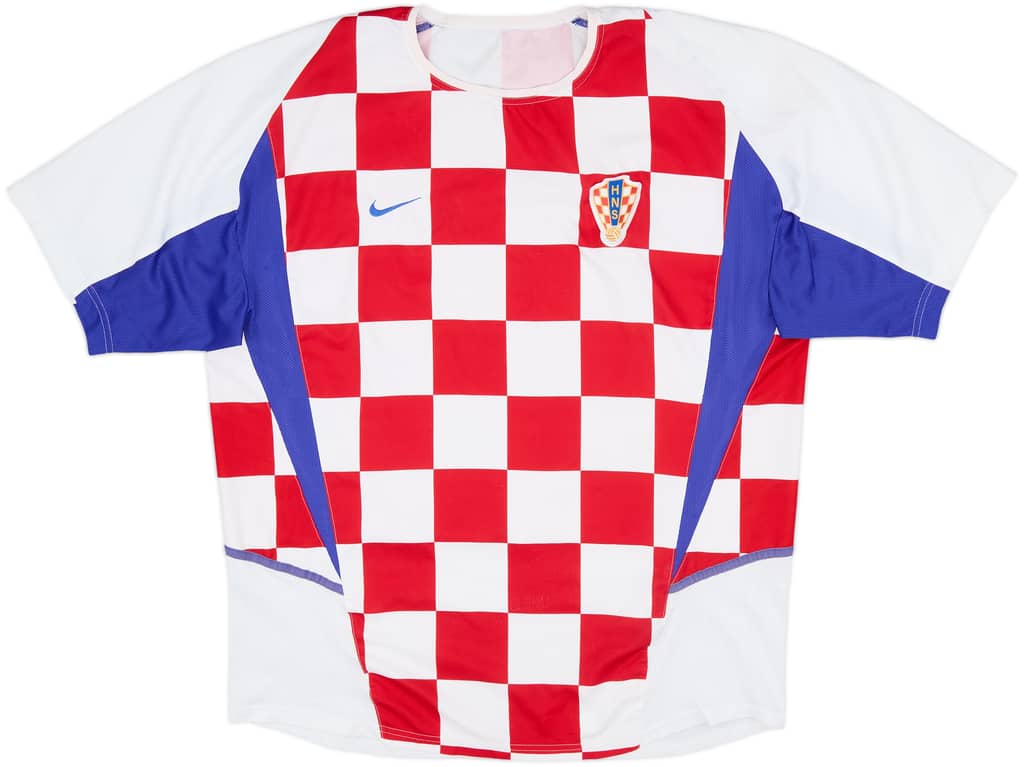 2002-04 Croatia Home Shirt - 8/10 - (XXL)