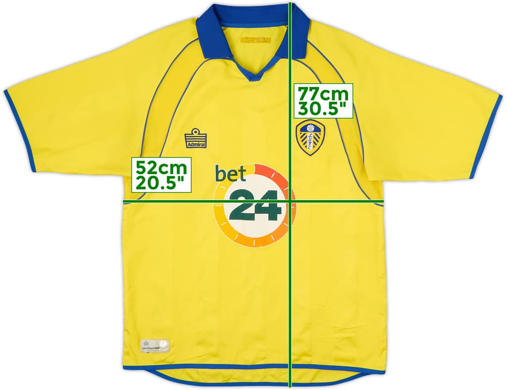 Camiseta de visitante del Leeds United 2006-07 - 6/10 - (L)