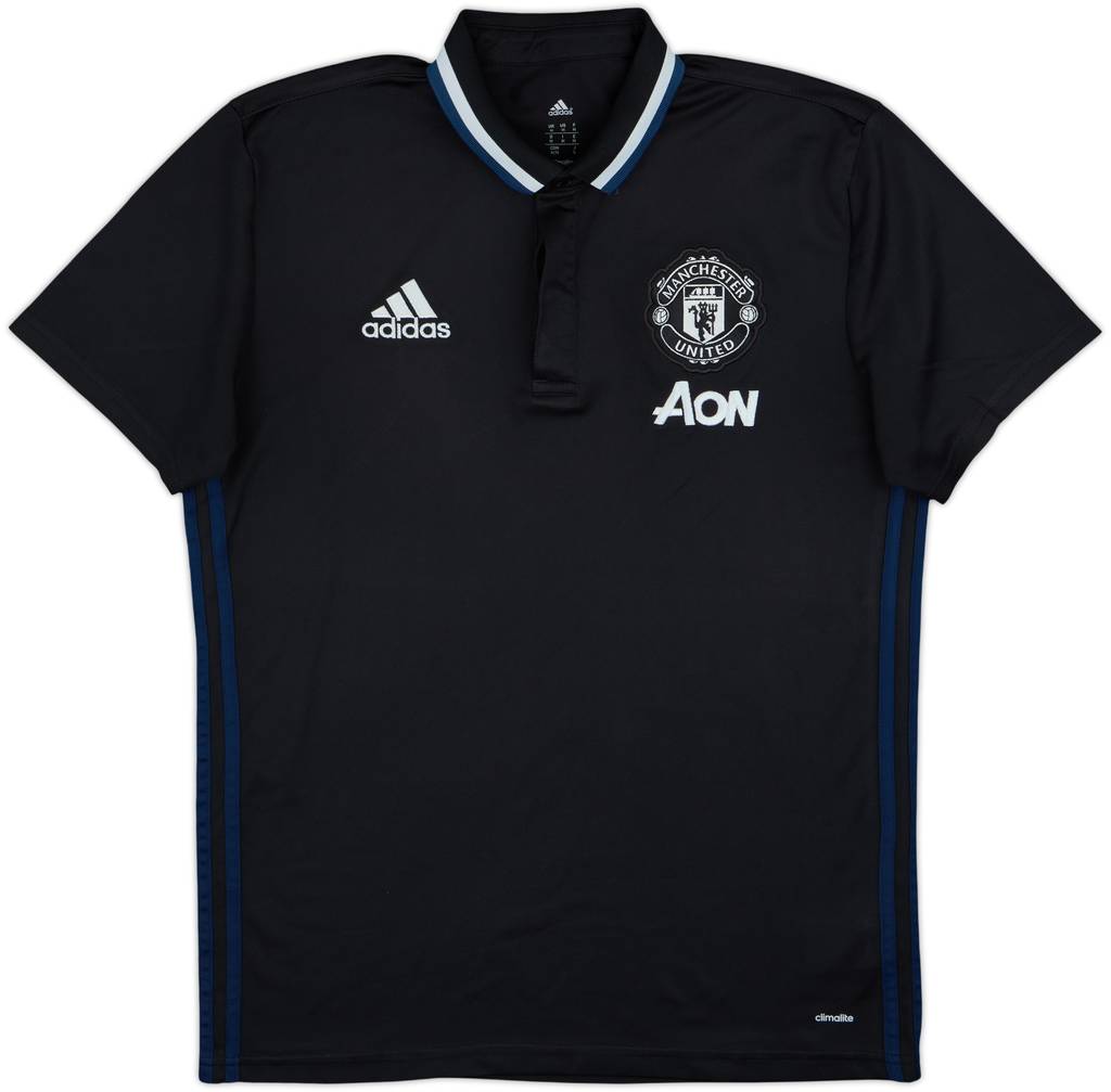 2016-17 Manchester United adidas Polo Shirt - 10/10 - (M)
