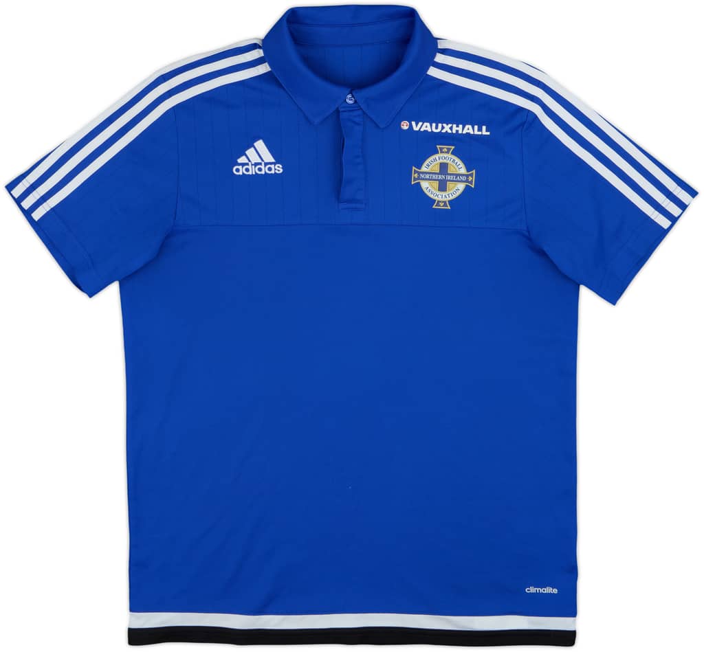 2016-17 Northern Ireland adidas Polo Shirt - 9/10 - (M)
