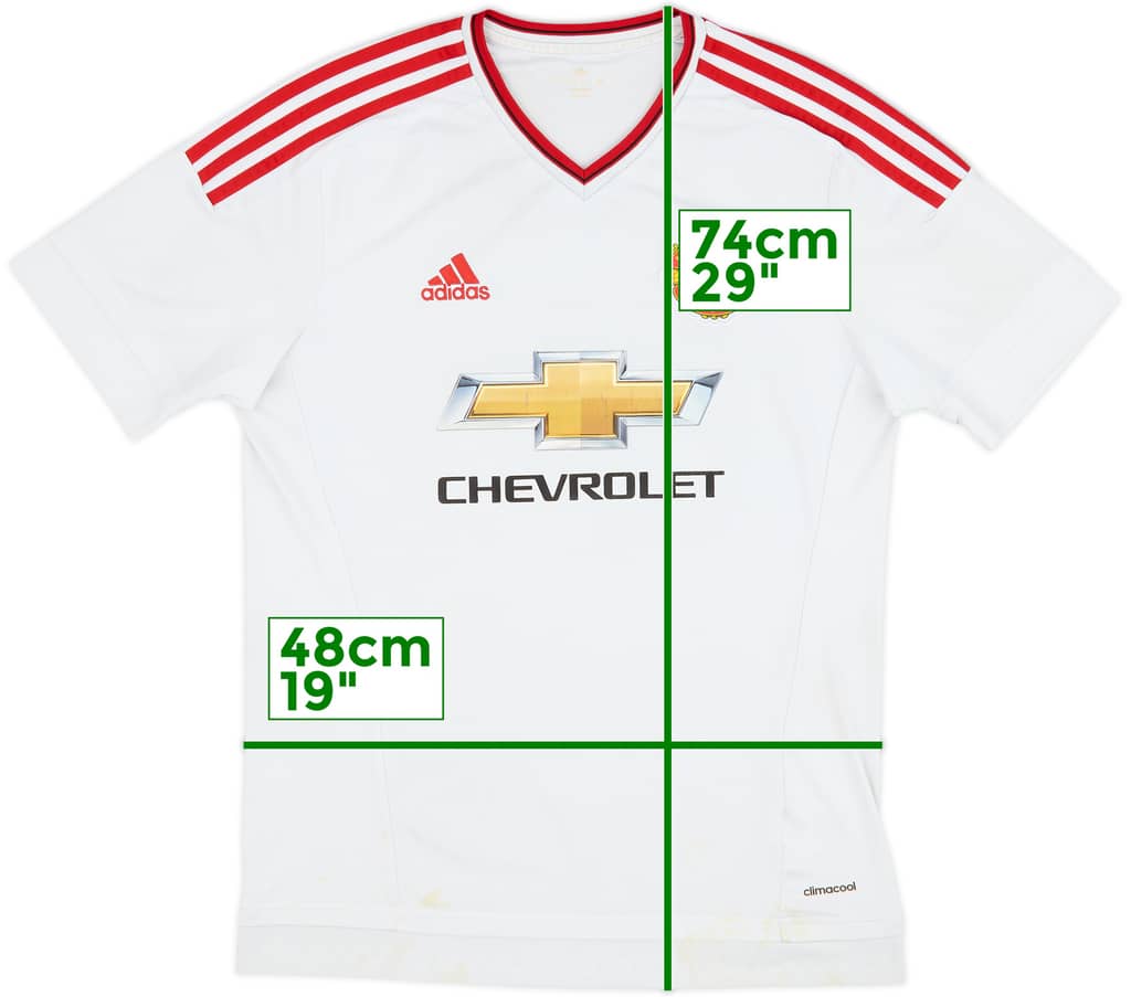 2015-16 Manchester United Away Shirt - 4/10 - (M)