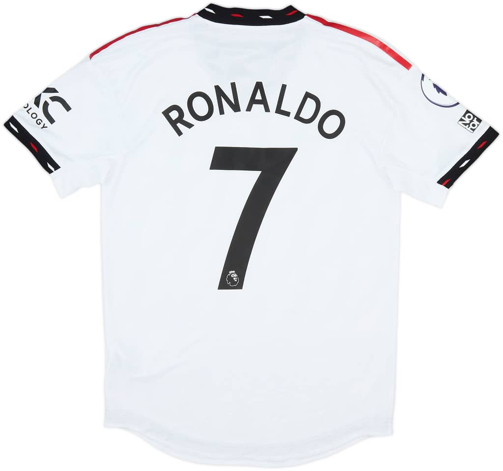 2022-23 Manchester United Authentic Away Shirt Ronaldo #7 - 8/10 - (S)