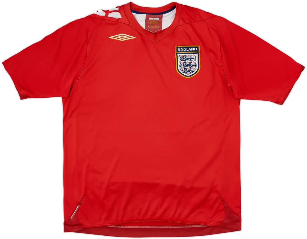2006-08 England Away Shirt - 5/10 - (L)